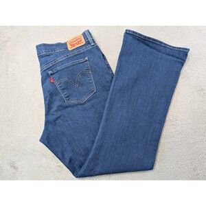 Levi's 515 Bootcut Jeans Women's Size 12 Medium Wash Boot Cut Denim Pants